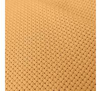 Cross Stitch Fabric 18CT/14CT/11ct/16ct Aida Cross Stitch Canvas Fabric Cloth Light Coffee Color 25-25cm for Needlework(Oranged Yellow,14CT,25-25)