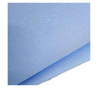 Cross Stitch Fabric Aida 14ct, 11ct, 16ct, 18ct Light Blue Color Cross Stitch Fabric Canvas DIY Hand Handmade Stitches Embroidery Many Size(16ct,40-40)