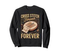 Cross Stitch Forever Cross Stitch Craft Sweatshirt