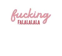 Cross Stitch Fucking Falalalalalala Sweatshirt - White - L - White