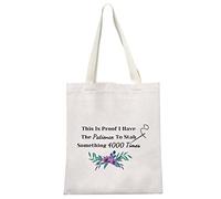 Cross Stitch Gift Cross Stitch Project Bag This is Proof I Have The Patience to Stab Something 4000 Times Sewing Project Bag (Stab Sth. 4000 Times ToteEU)
