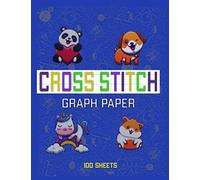 Cross Stitch Graph Paper: Cross Stitcher's Design Book for designing your own patterns - Best gift for cross stitchers
