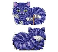 Cross Stitch Kit Cheshire Cat R-402 on Plastic Canvas