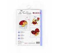 Cross Stitch Kit for Beginners Luca-S - My First Embroidery M01