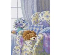 Cross Stitch Kit Luca-S - Cozy Armchair, BU5016