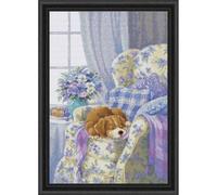 Cross Stitch Kit Luca-S - Cozy Armchair, BU5016