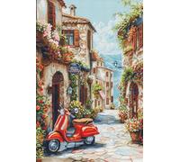 Cross Stitch Kit Luca-S - Italy in the Perfume of Flowers, BU5095