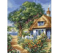 Cross Stitch Kit Luca-S - Summer Landscape, BU5000, Needlecraft Kit
