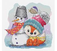 Cross Stitch Kit Luca-S - The Fox & Friends, B1200