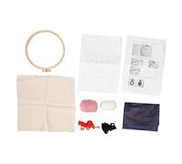 Cross Stitch Kits DIY Pink Swan Semi Finished Punch Needle Embroidery Kits for Beginners Kids Adults Embroidery Suit Cotton Plastic Adjustable 1 Set Household