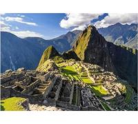 Cross Stitch, Machu Picchu Peru, Pattern Printing DIY 11 CT Cross Stitch Kit Beginner Set Cross Stitch Embroidery Kit Advanced Home Decoration 40 x 50 cm