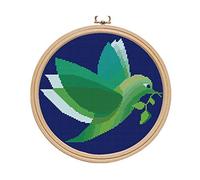 Cross Stitch Patterns for Adults, Hommingbird Counted Easy Modern Simple DMC Embroidery Patterns for Beginners, Colibri Cute Birds Design, Home Decor DIY, Hobbies for Women, Digital Download