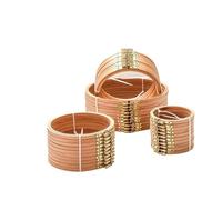 Cross Stitch Rack 10pc Wooden Embroidery Hoops Frame Wood Drum Hoop Circle Ring Kit Holder for Embroideri Cross Stitch Home Sewing Tool(9 inches)