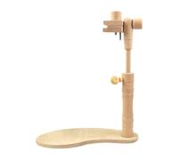 Cross Stitch Rack Wooden Embroidery Lap Stand Hoop Adjustable Desktop Cross Stitch Rack Holder Handmade Craft Frames for Beginner Adults(29x44.5cm)