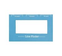 Cross Stitchs Magnetic Lines Finder, Magnetic Chart Locator For Embroidery Hobbyists, Sewing Positioning Tool With Scale For Beginners Professionals, Stitching Template Locator