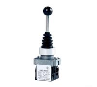 Cross Switch, 1PC, Joystick Controller for Toggle Switch, Self-resetting Rotary Design, 22mm Mounting Hole, 150-600V Rating, Industrial Electrical Control(2 Position Momentary)