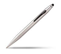 Cross Tech2 Dual-Function Pen with Stylus - Chrome with Satin Black Appointments, none