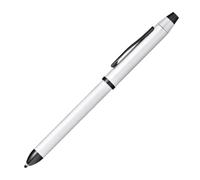 Cross Multifunction Pen Tech3+ Brushed Chrome PVD with Stylus & 0.5mm Lead