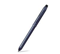 CROSS Tech3+ Dark Blue PVD Multifunction Pen - Black, Red and 0.5mm Lead