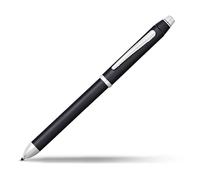 CROSS Tech3+ Satin Black Multi-Function Ballpoint Pen with Stylus incl. Premium Gift Box - Refillable Ballpen & Pencil
