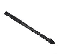Cross Tile Drill Bits Ceramic Glass Concrete Hole Opener Alloy 1/4 Inch Hex Shank 3-12mm Four Blade Design for for Stone Wood Plastic Wall Drilling(8mm)