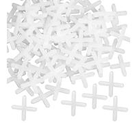 Cross Tile Spacers, 2mm, 500 Count, 2mm Hard Plastic Spacing Gaskets,Practical Tiling Accessories for Home Garden Floor Wall Tile Fixing