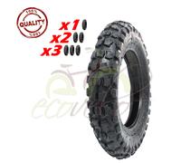 Cross Tire 100 / 90 - 10 Piaggio Ape 50 Treaded 6PR TT Rubber Tire