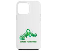 Cross Together Bridge Ribbon Unity Awareness Design Case for iPhone 13 Pro Max