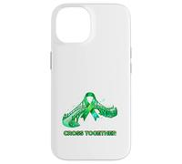 Cross Together Bridge Ribbon Unity Awareness Design Case for iPhone 14