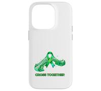 Cross Together Bridge Ribbon Unity Awareness Design Case for iPhone 14 Pro