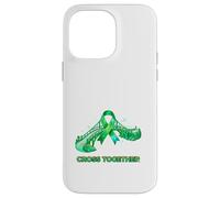 Cross Together Bridge Ribbon Unity Awareness Design Case for iPhone 14 Pro Max