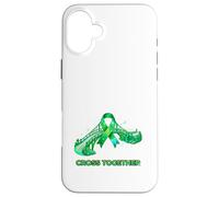 Cross Together Bridge Ribbon Unity Awareness Design Case for iPhone 16 Plus