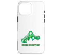 Cross Together Bridge Ribbon Unity Awareness Design Case for iPhone 16 Pro Max