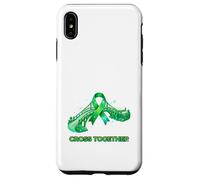 Cross Together Bridge Ribbon Unity Awareness Design Case for iPhone XS Max