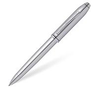 CROSS Townsend Lustrous Chrome Ballpoint Pen incl. Luxury Gift Box - Refillable Medium Ballpen