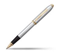 CROSS Townsend Medalist Rollerball Pen with 23CT Gold-Plated Appointments incl. Luxury Gift Box - Refillable Rolling Ball Pen