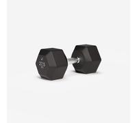 Cross Training And Weight Training 27.5 kg Hex Dumbbell - Black