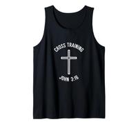 Cross Training John 3-16 Jesus Bible Study Tank Top