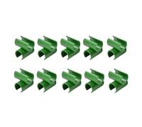 Cross-Type Fixed Clamp 10Pcs Multifunctional Cross-Type Rotatable Plastic Fixed Clamp Connector Plant Fastener for Greenhouses Plant Fastener Cross-Type Plant Connector