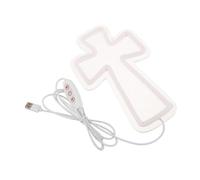 Cross Wall Decor Light Jesus Neon Sign for Spiritual Celebration