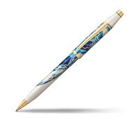 CROSS Wanderlust Malta - Ballpoint Pen with 23ct Gold-Plated Appoinments incl. Premium Gift Box - Refillable Medium Ballpen