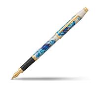 CROSS Wanderlust Malta - Fountain Pen with Fine Nib incl. Premium Gift Box - Refillable Cartridge Pen