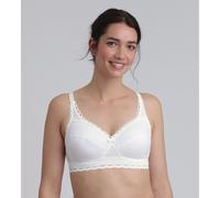 Playtex Bra Woman Classic Organic Cotton Support Non-Wire Bra x1, White, 36D