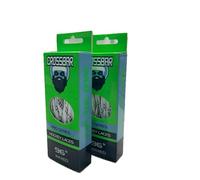 Crossbar 2 Pack Pro Series Hockey Laces, White, White, 120"