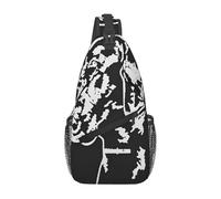 Crossbody Backpack Great Dane Mama Dog Adjustable Shoulder Bag Lightweight Sling Backpack For Women Parade Outdoor