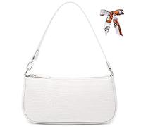 Crossbody Bag 90s Crocodile Embossed Print Retro Classic Handbag Small Vintage Shoulder Bag Purse Mini Bag for Women