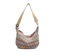 Crossbody Bag For Women And Girls Canvas Styles Shoulder Purse Spacious Satchel For Shopping And Work Student Shoulder Bag
