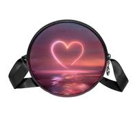 Crossbody Bag for Women, Love at Sea Sling Belt Bag Small Shoulder Chest Bag Purses with Adjustable Strap Pack Cross Body Bags with for Ladies Travel Shopping