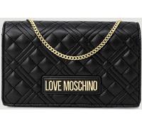 Love Moschino Women's Structured Polyurethane Crossbody Bag Women - Black Handbags - Size: ONE size