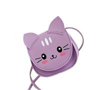 Crossbody Bag Small Purse For Little Girls Princess Design Cats Pattern Kids Shoulder Bag With Adjustable Strap Toddler Princess Handbag Outdoor